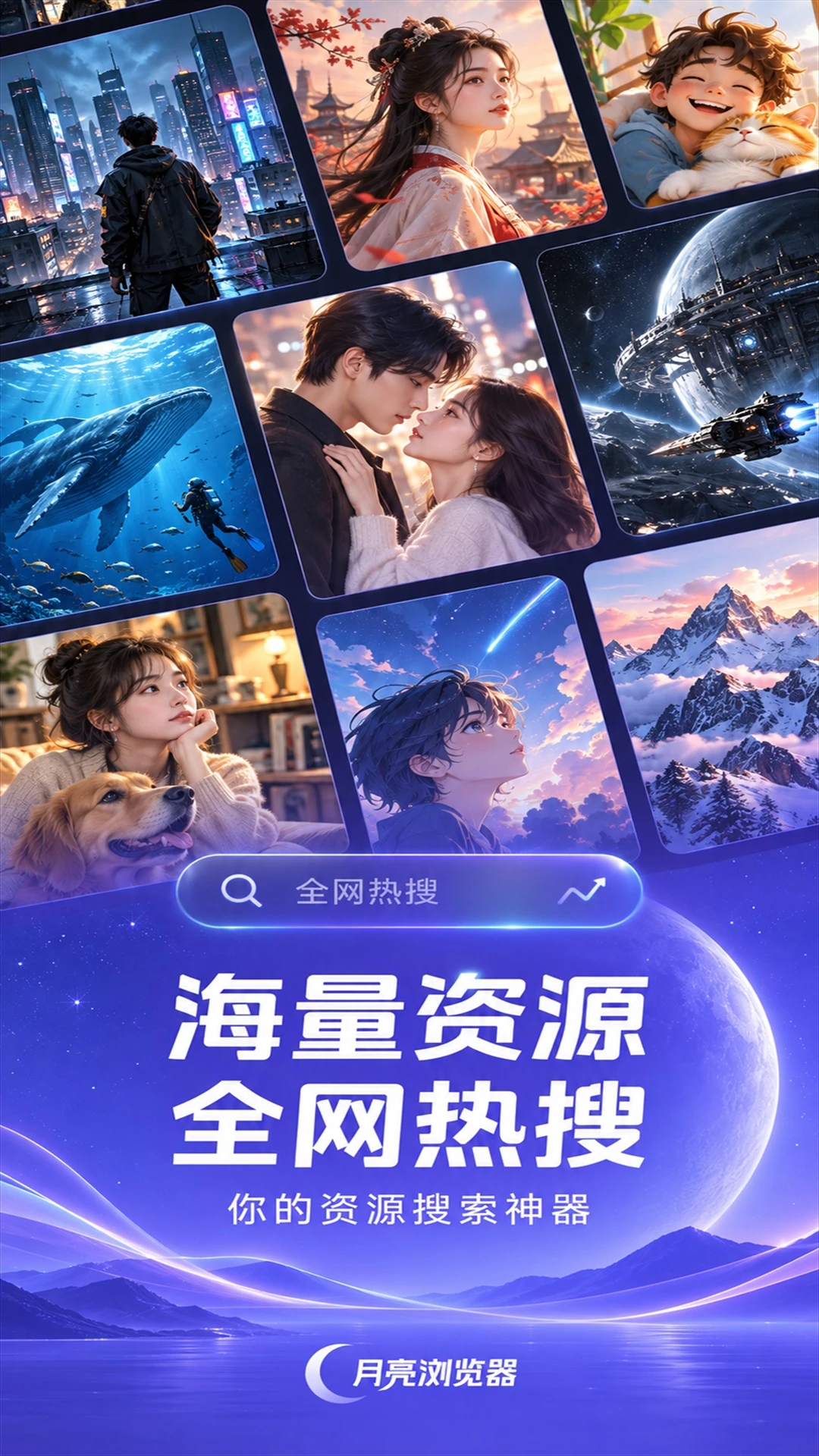月亮浏览器1.2.0 轻量浏览