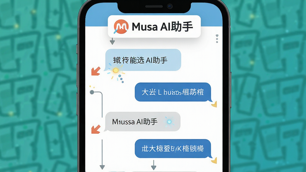 Musa AI�������ܶԻ�������д����������Ϊ�ֻ���Ļ�ϵĶ����������ݣ�������������������Ļ�Ϸ�������Musa AI���֡���ʶ������Ϊ�������У�����ƽ���廭��ϸ�ڰ����Ի���ͷ��˼������������������ߣ������������ɾ����޶���Ԫ��