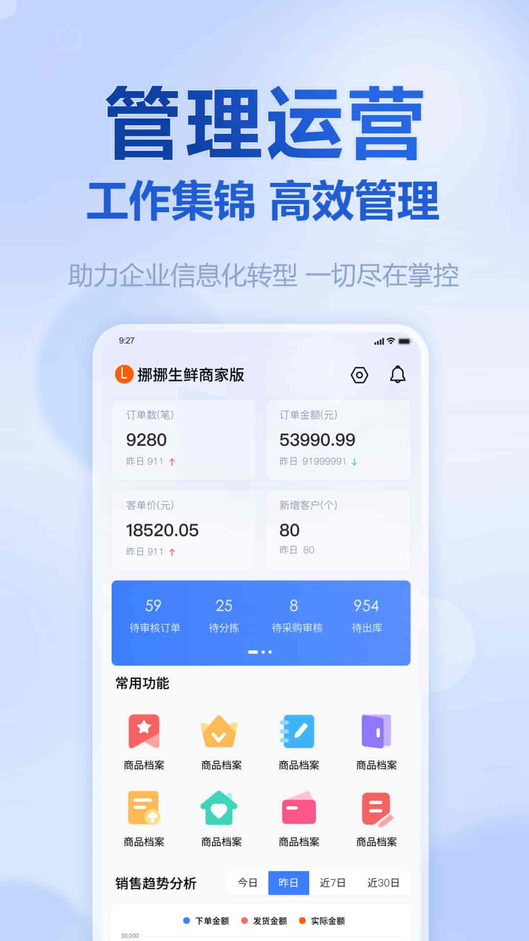 挪挪生鲜1.4.3 生鲜配送管理
