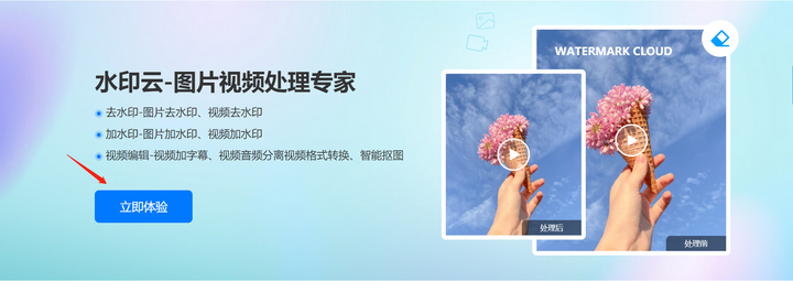 抖剪剪一键去水印操作界面演示图