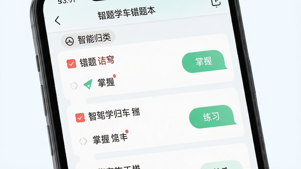 �Ǽ�ѧ�����Ȿ���ܽ��棬�ֻ���Ļ��ʾ�����б������ܹ����ǩ������Ϊ���½ṹ���������ǳɫϵ��ϸ�ڰ�����ɫ�����ǡ���ɫ����״̬ͼ������ϰ��ť����������������ɾ����޶���Ԫ��
