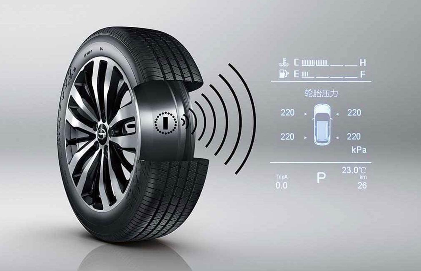 MINI TPMS TOOL 安卓版 胎压监测界面