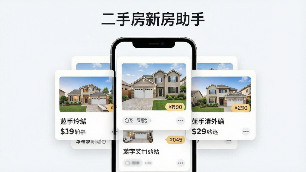 һ�ŷ�Դ��Ϣ�ۺ�չʾ�Ľ���ʾ��ͼ����������Ϊһ���ֻ��������ķ�Դ��Ƭ��ϣ����ֲ������ĶԳƹ�ͼ���Ű�Ϊ��Ƭ���ʽ�����Ϊ��ˬǳɫϵ��ƽ��ƣ�ϸ�ڰ������ŷ���ͼƬ����ͼ���۸����ֱ�ǩ�������������֣������������ɾ����޶���Ԫ�أ������Ϸ���ע�����ַ��·����֡�