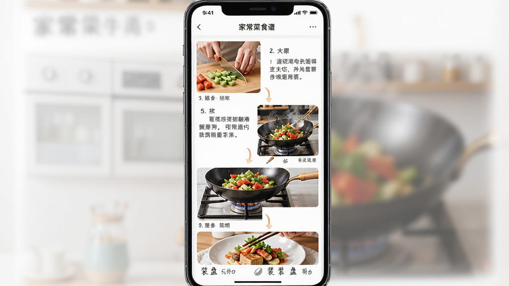 ����Ϊ�ҳ���ʳ��Ӧ���еĵ����˲�������ҳ������Ϊ����ֲ�չʾ���Ű����ͼ�Ľ������У����Ϊ����ѧ�磬ϸ�ڰ����вˡ�������װ�̵ȷֲ�ͼƬ������˵�������ʸ��壬�ɾ����޶���Ԫ��