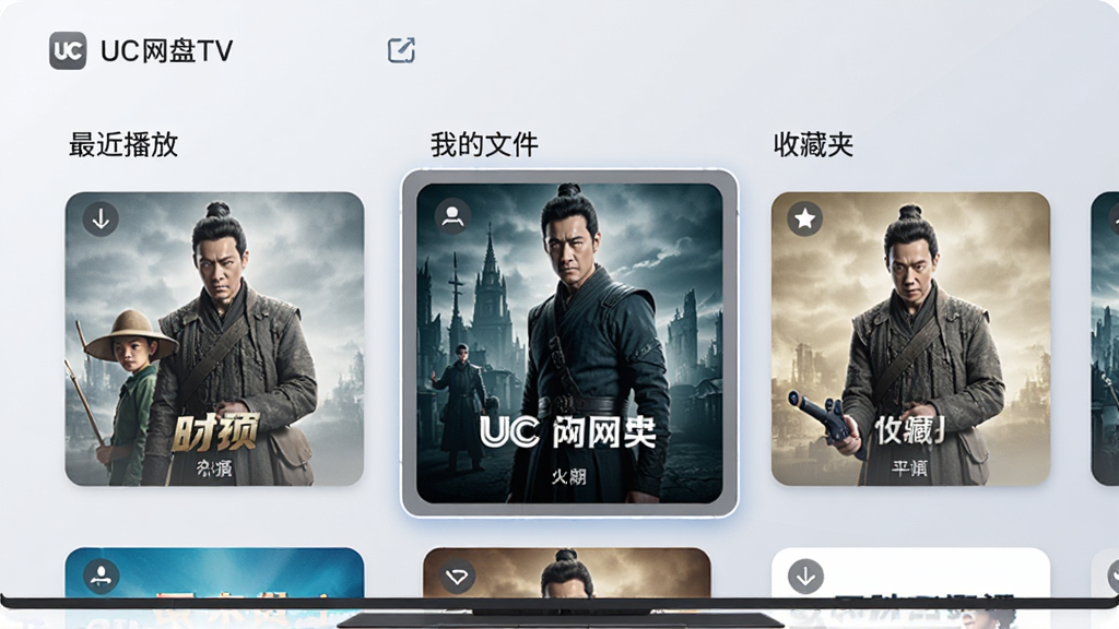 ��������ΪUC����TV����Ӷ���ҳ������д������Ƭʽ���֣���ʾ