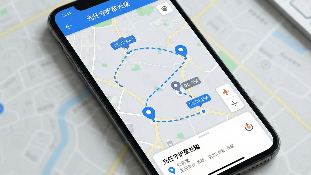 ����������һ���ֻ���Ļ��ʾ��ͼ���棬��ͼ����������ɫ��λ��ǵ�����һ�����߹켣����Ļ������ʾ�������ػ��ҳ��ˡ�������������Ϊȫ����ͼ�ӵײ���Ϣ��Ƭ�����Ϊ�ִ���ͼӦ�÷磬ɫ����ǳ�ҵ�ͼ�׺���ɫ���Ϊ����ϸ���Ϲ켣������������ǵ����ʱ���ǩ�������ɾ��������������޶���Ԫ�ء�