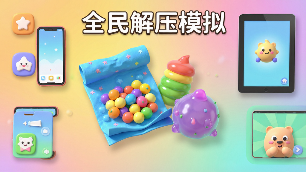 ȫ���ѹģ������������չʾ�������������һ��ɫ�����޵������ѹ���������ֽ��ʷ��ķ����Χ�����ֻ���ƽ����豸�����ֲ��þ��й�ͼ���Ű������������Ϊ������ͨ3D��Ⱦ��ϸ�ڰ�����͹�Ӱ��Բ��ͼ�ꡢ���䱳�������ʸ���ɾ��޶���Ԫ�أ�ͼƬ�д����֡�ȫ���ѹģ�⡱