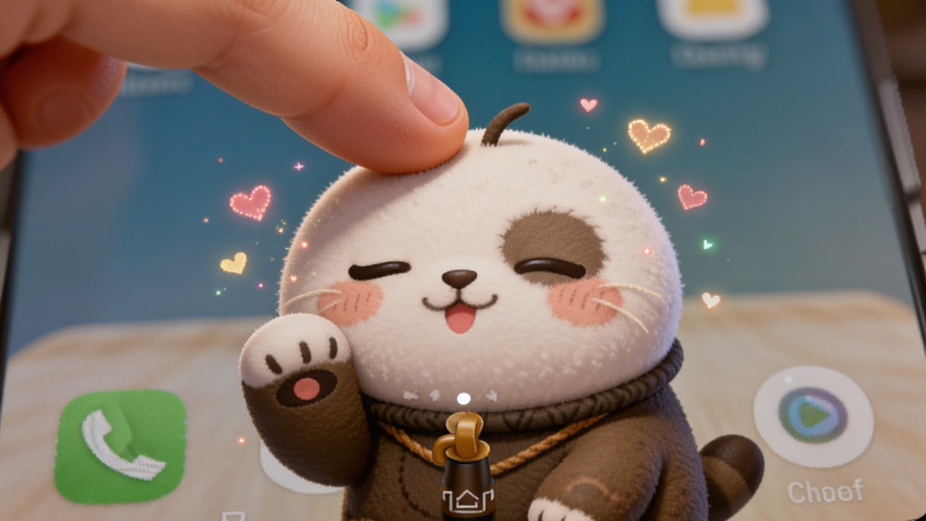 Mochi���������ڰ�׿�ֻ������ϱ���ָ���ͷ���������������۲��ֵ����Ƿ�Ӧ����Ļ��Χ��ϸС�İ���������Ч������Ϊ�����ֻ����棬�����ܰ�ɰ������������ɾ�