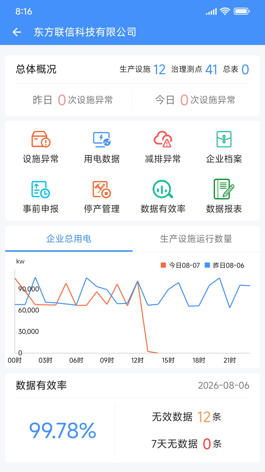 企业环保通3.12.9 环保监测