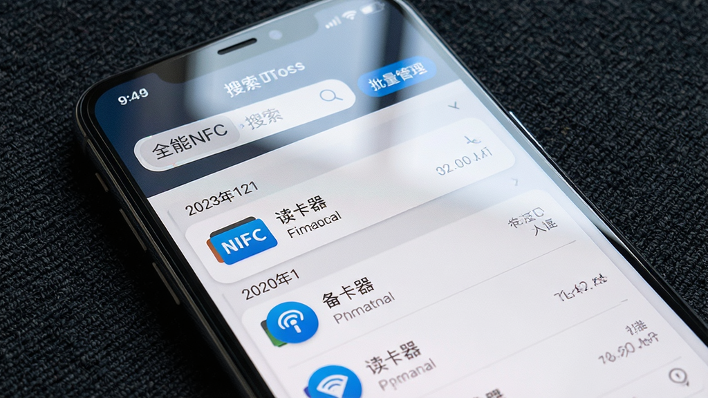 一张展示手机应用历史记录页面的图片,屏幕中