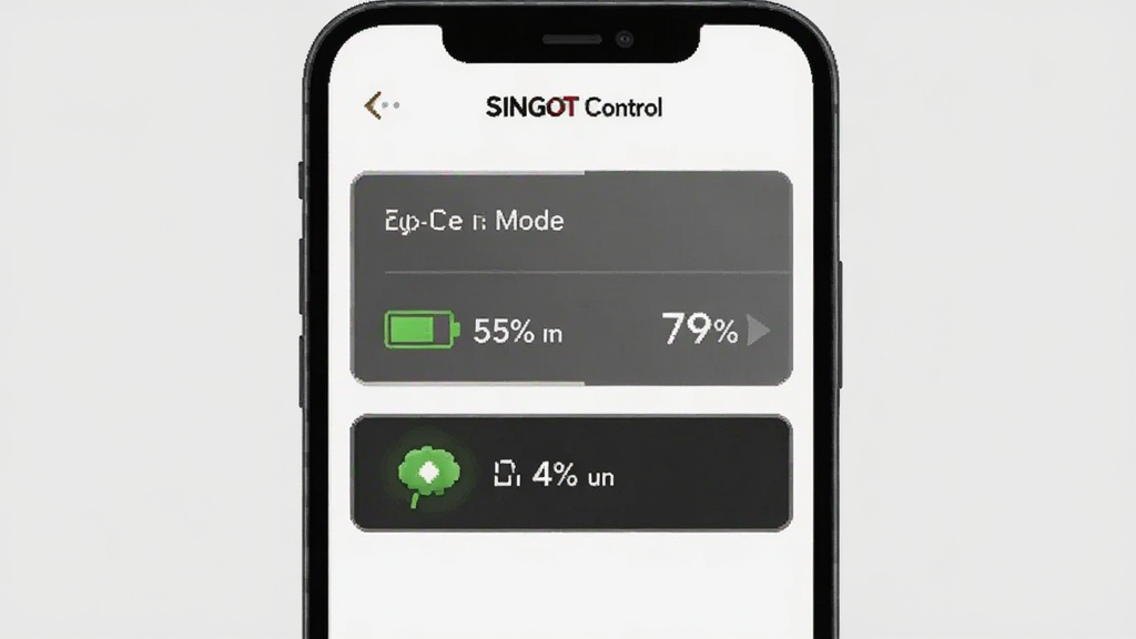 һ��չʾSIMGOT Control�豸��Ϣҳ���ͼƬ���ֻ���Ļ��ʾ�����ͺš������ٷֱȺ�����״̬ͼ�꣬�����࣬����Ϊǳ��ɫ�����������ɾ����޶���Ԫ��