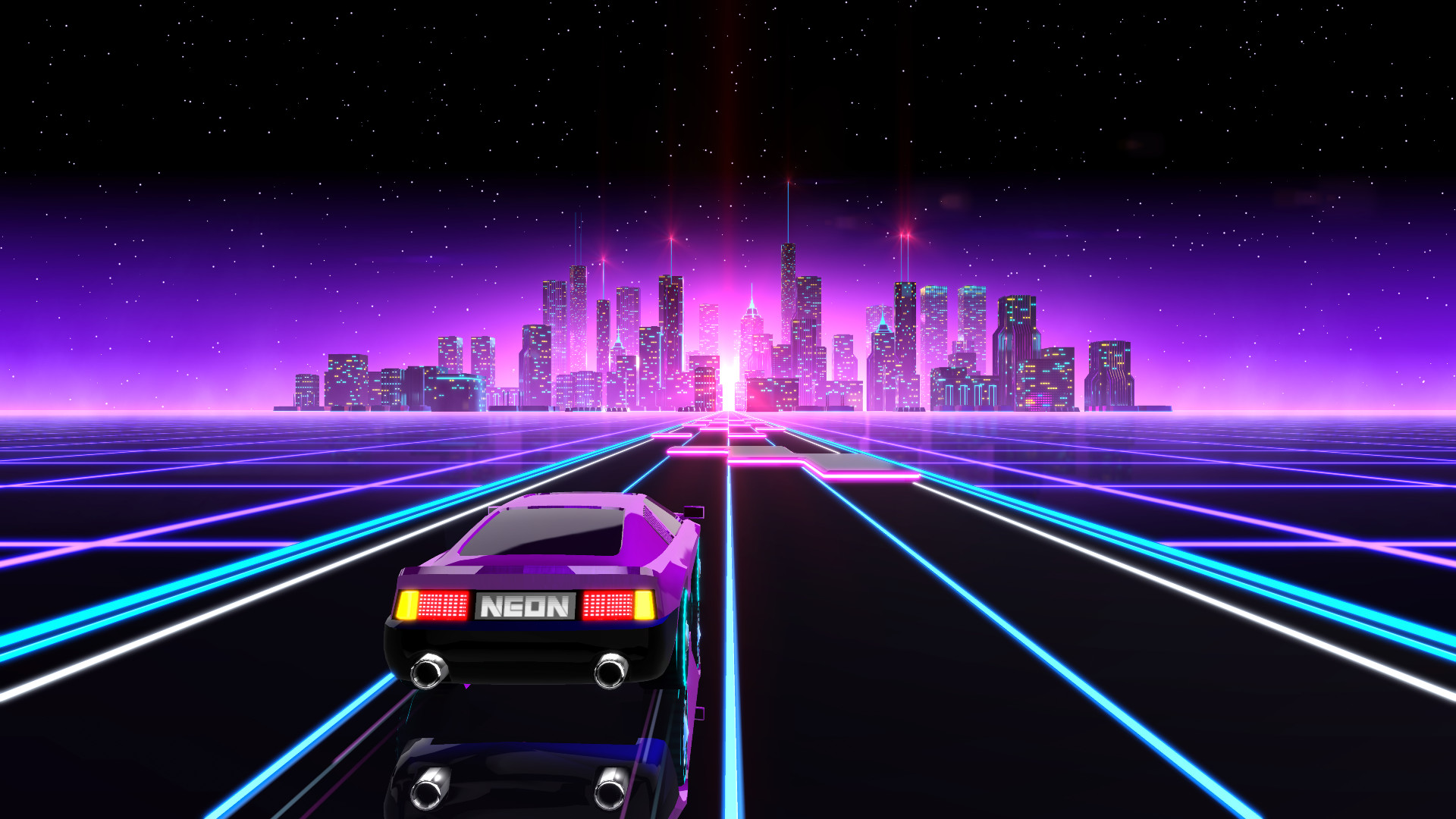 霓虹穿梭 游戏 赛道 截图 安卓版