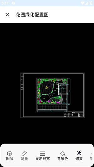 ������ͼCAD�� ��׿�� ͼֽ��������չʾͼ