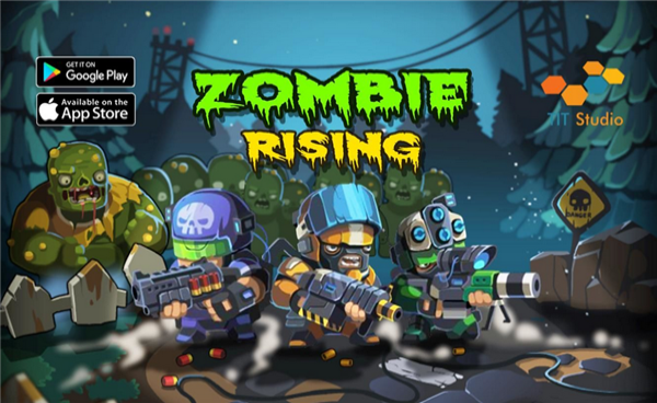 僵尸崛起死亡边境游戏中文汉化版下载(Zombie Rising Dead Frontier)安卓手机安装运行画面