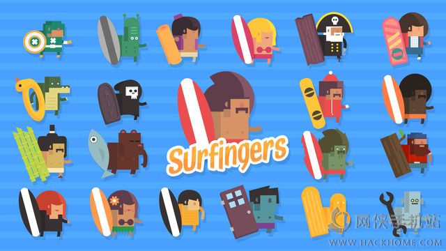 手尖上的冲浪ios苹果越狱版(Surfingers) 手尖上的冲浪ios苹果越狱版(Surfingers)