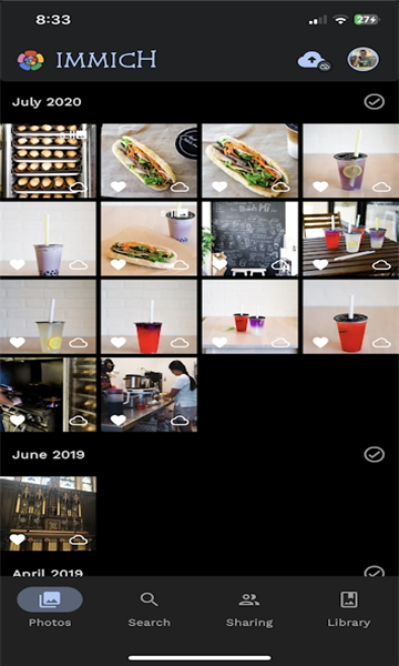 immich�ٷ���������