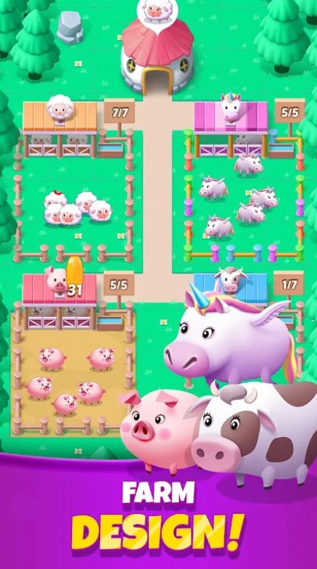 �ϲ�ũ�������Ԯ��Ϸ��׿�棨mergefarm��