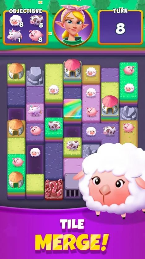 �ϲ�ũ�������Ԯ��Ϸ��׿�棨mergefarm��