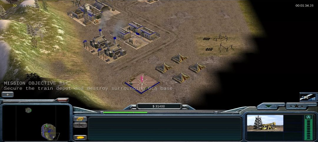 命令与征服:将军零时(Command & Conquer: Generals Zero Hour)1.4.1 即时战略资料片