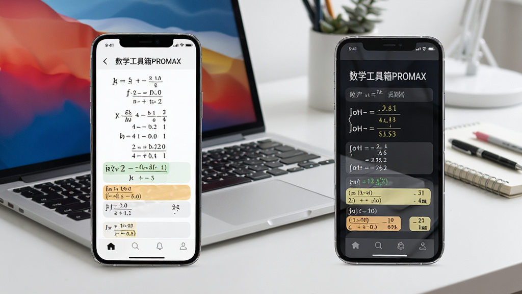 一台打开的笔记本电脑旁放置手机,手机屏幕显示