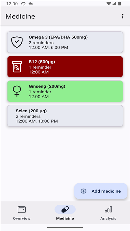 用药提醒(MedTimer)1.26.2 服药提醒工具
