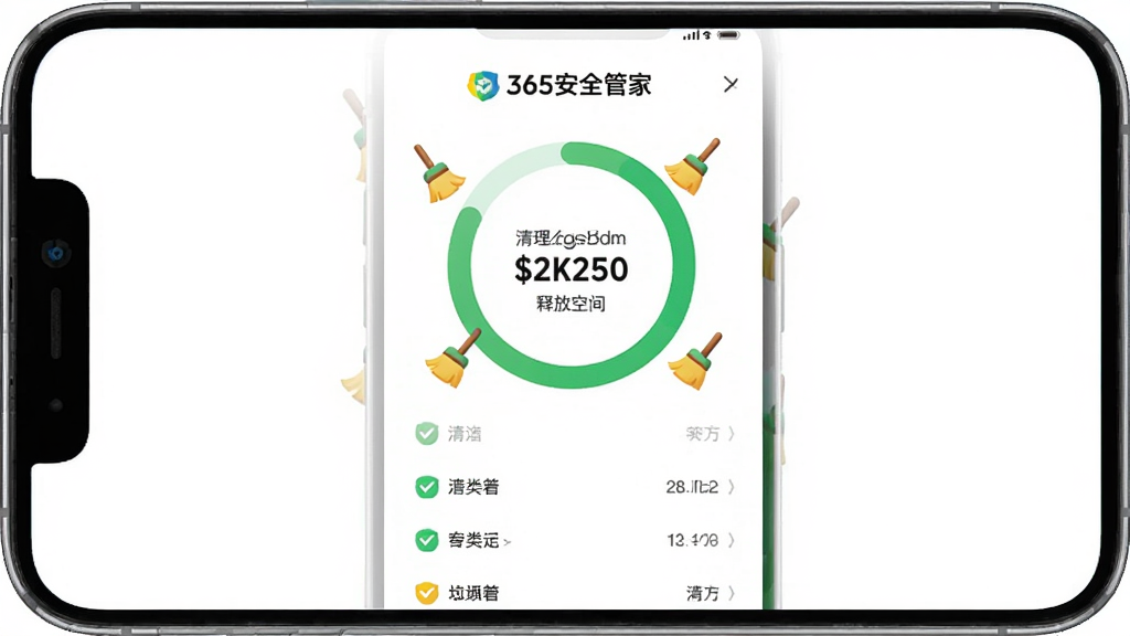 ����Ϊ365��ȫ�ܼ������������棬����Ϊ�ֻ���Ļ������ʾ�����������ͷſռ���ֵ���Ű�Ϊ���ν��������Ϸ����б����£����Ϊ������ͨ�У�ϸ���ϻ��ν���������ɫ����Χ��Сɨ��ͼ���׺�����ʸ��塢����ɾ����޶���Ԫ��