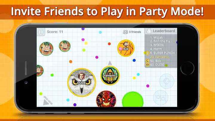 ϸ����ʳ��Ϸ�ٷ������أ�Agar io��Ƥ���Ŷ�ģʽ������������ͼ