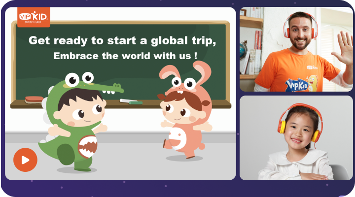 VIPKID英语安卓版课堂界面