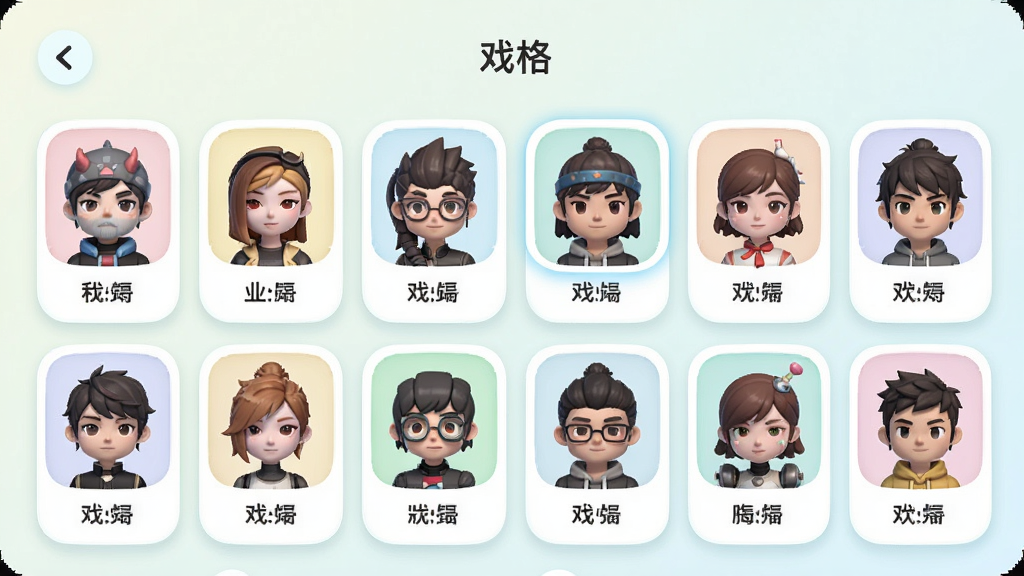 手机界面展示