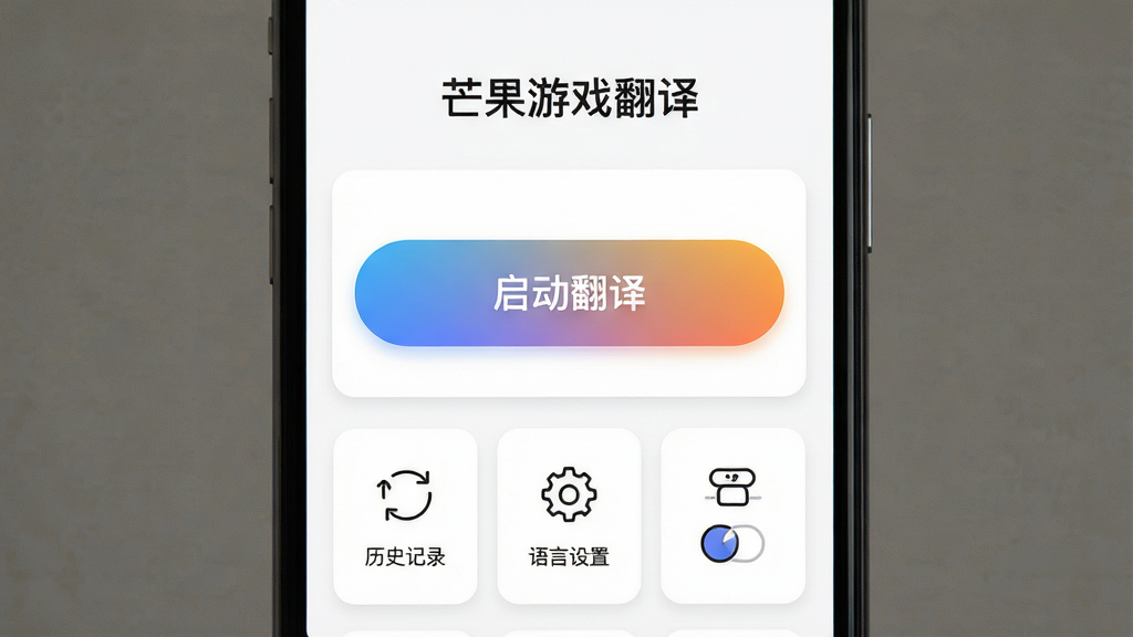 手机屏幕显示软件主界面,界面顶部为软件名称