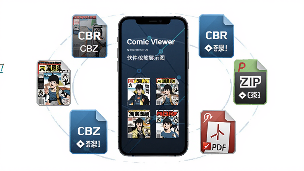 Comic Viewer ��������չʾͼ������Ϊ�������ѹ������ʽͼ��Χ���ֻ���Ļ������Ϊ�������У����Ϊ�Ƽ��в廭��ϸ�ڰ��� CBZ��CBR��ZIP��PDF ���ļ���ʶ��������������ͼ�����������������ɾ����޶���Ԫ��