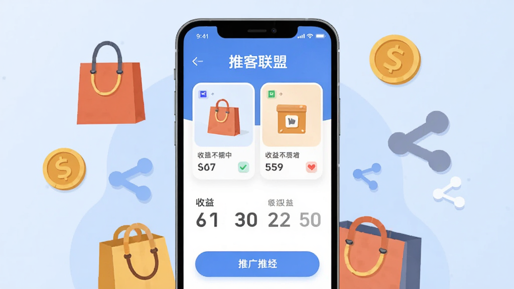 画面中央放置一部智能手机,屏幕上显示