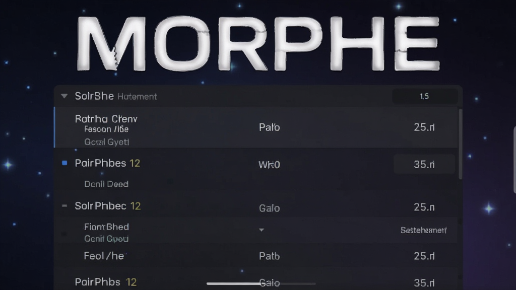 һ��չʾ Morphe ������������ֻ���ͼ���ͼƬ�����������Ǽ��Ĳ��������б��������� Morphe Ӣ�ı�ʶ������Ϊ��ɫ���䣬���Ƽ���ǿ��ϸ�����������ʸɾ��޶���Ԫ��