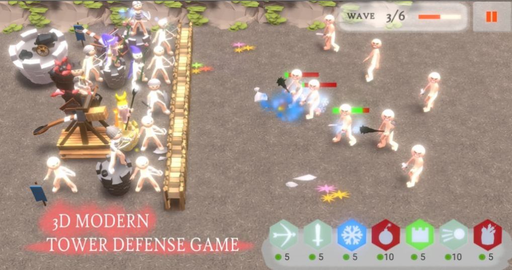 火柴人防御之塔防战场3D游戏中文最新版 火柴人防御之塔防战场3D游戏中文最新版