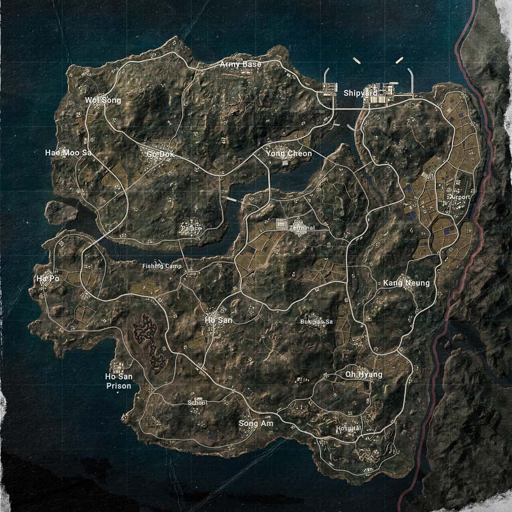 绝地求生PUBG泰戈版本最新官方版下载安装界面与泰戈地图场景