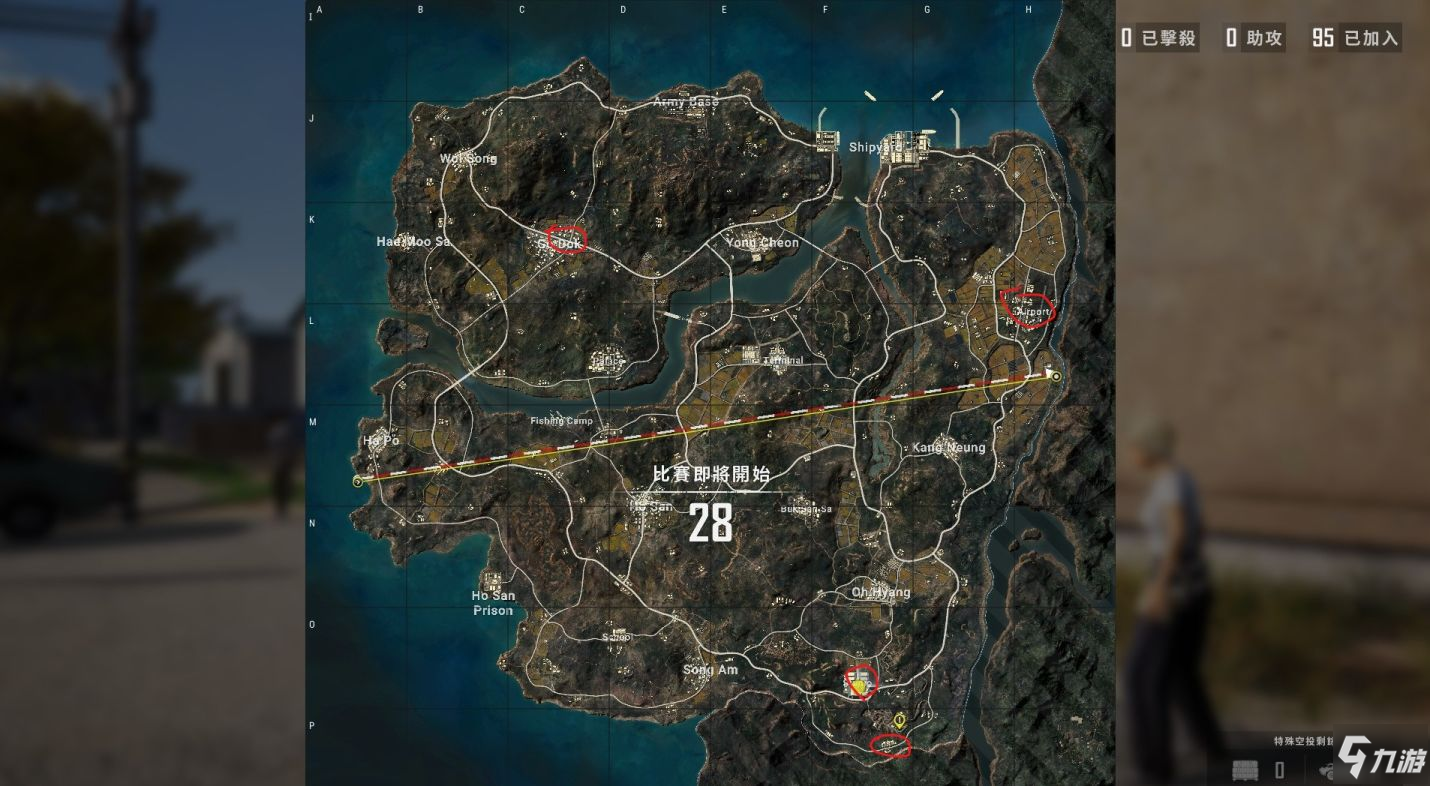 绝地求生PUBG泰戈版本最新官方版 安装完成进入泰戈地图实机画面