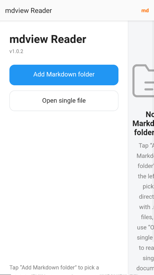 mdview Reader1.0.2 Markdown阅读器 mdview Reader1.0.2 Markdown阅读器