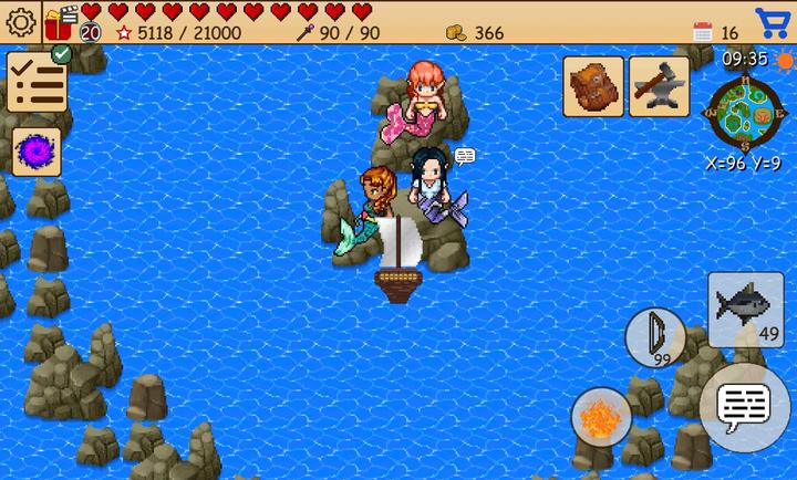 生存RPG5海盗冒险之旅官方安卓版下载安装界面与海盗冒险场景