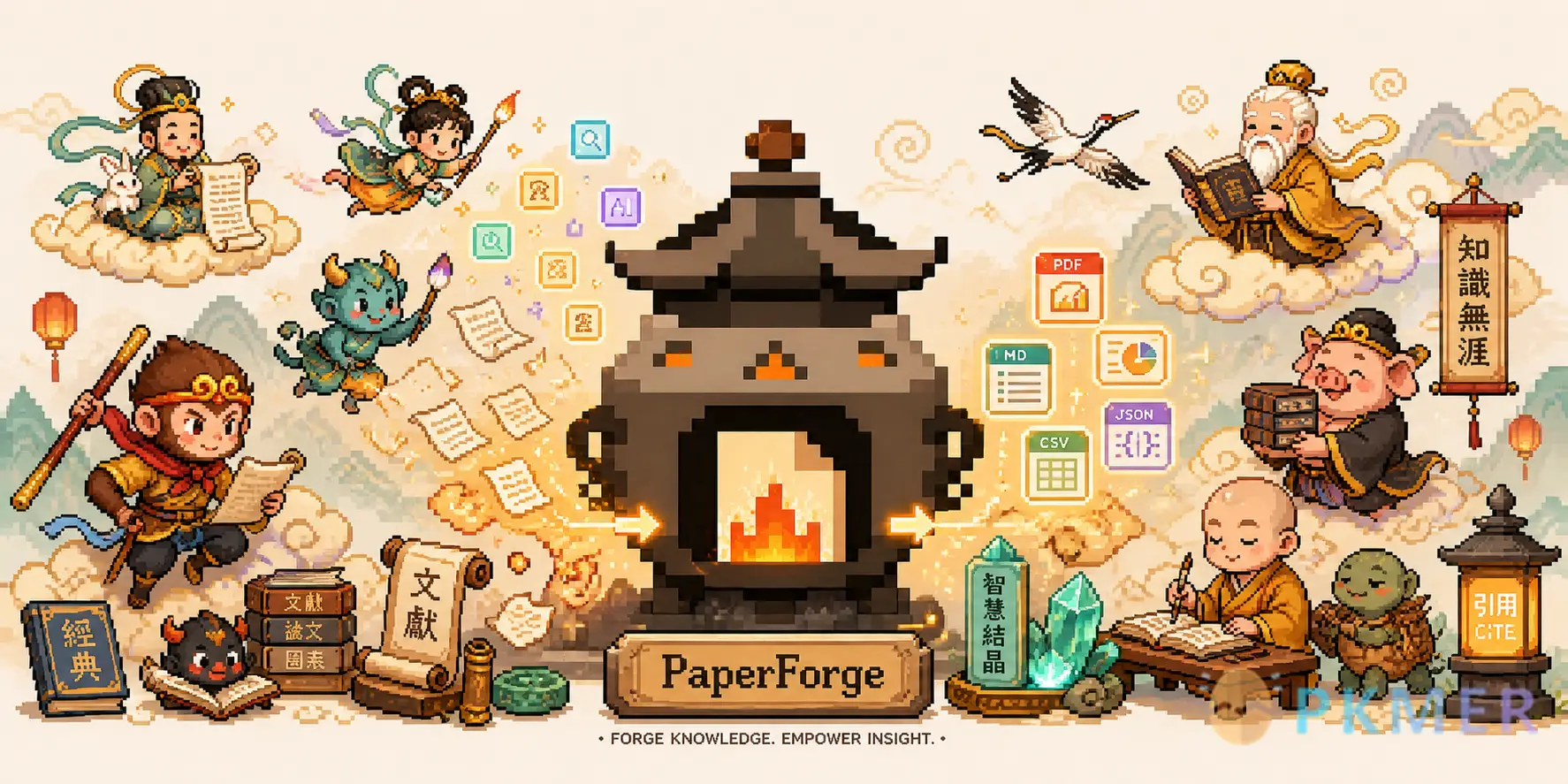 PaperForge安卓版模板编辑界面截图