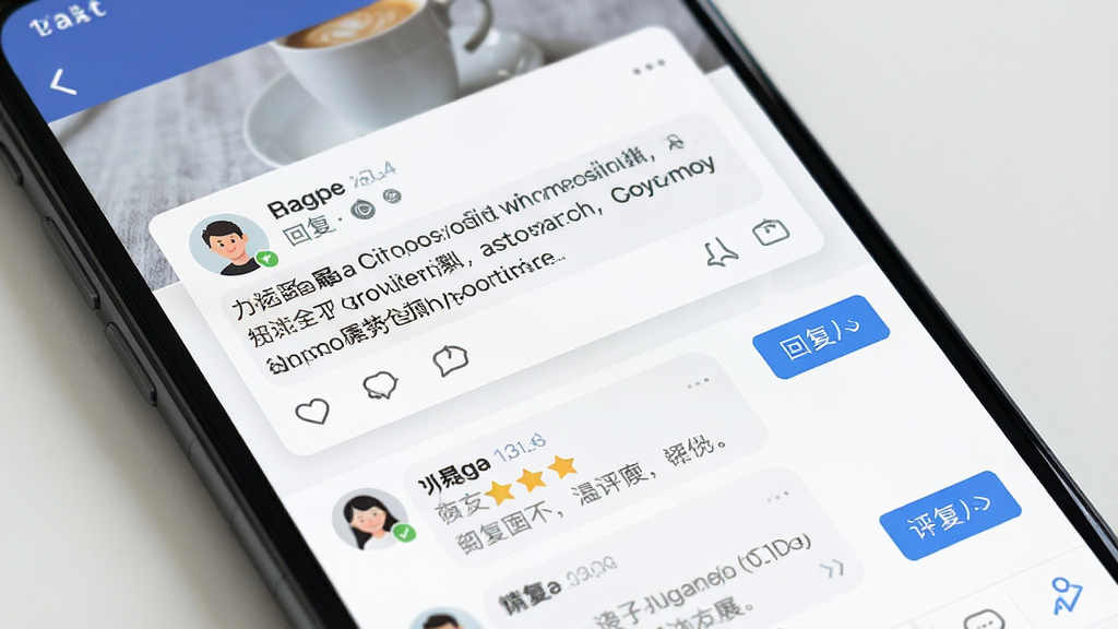 手机屏幕特写展示图文动态详情页,主体为内容卡片与评论列表,布局上图为文下为评论,排版层次分明,风格为简洁社交界面,细节包含头像、文字段落与回复按钮,画质高清干净无多余元素