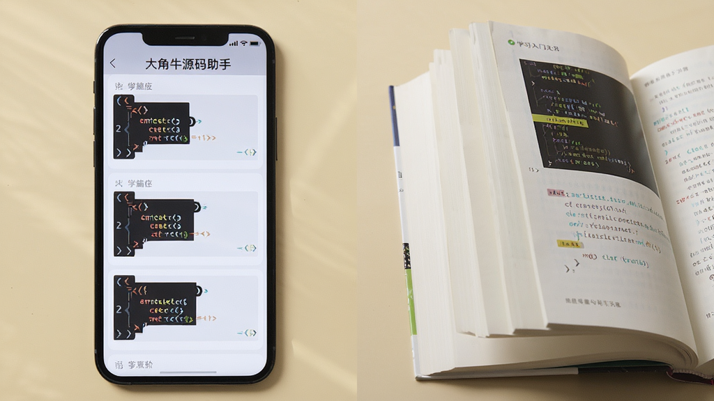 手机竖屏显示语法对照列表界面,屏幕上方有