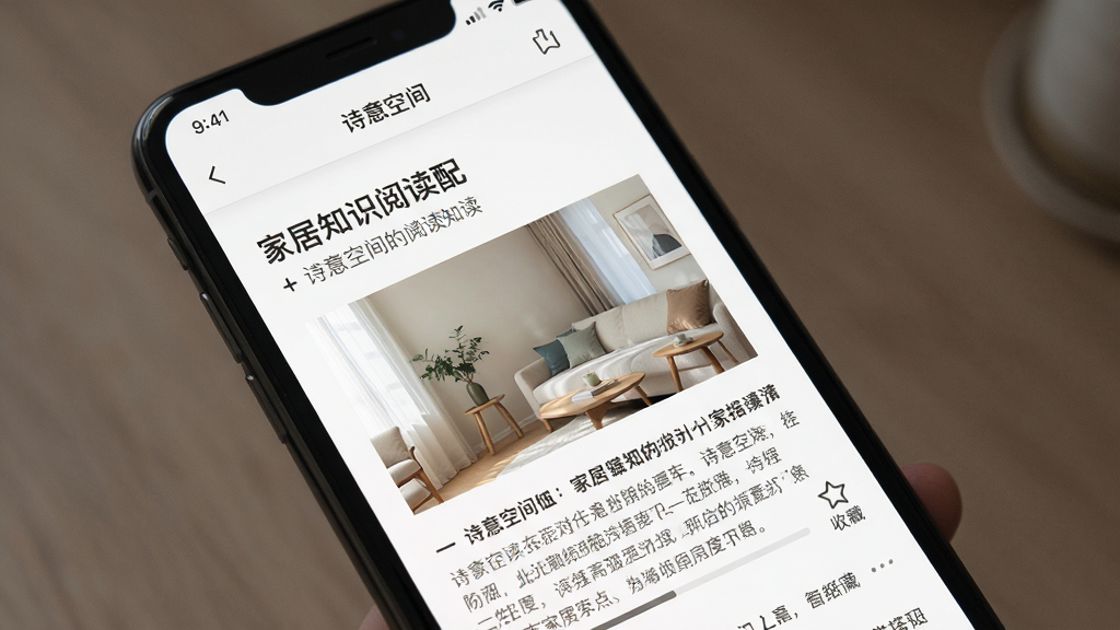 �ֻ�Ӧ�á�ʫ��ռ䡱�ļҾ�֪ʶ�Ķ�ҳ�棬����Ϊ�ֻ���Ļ�ڳ���ͼ�Ļ��ŵĴ���֪ʶ���£��������⡢��ͼ��Ҫ����䣬����Ϊ�ֻ����棬����Ϊ������ʽ�Ű棬������Ÿɾ���ϸ�ڰ����Ķ����������ղ�ͼ�꣬�����������ɾ����޶���Ԫ��