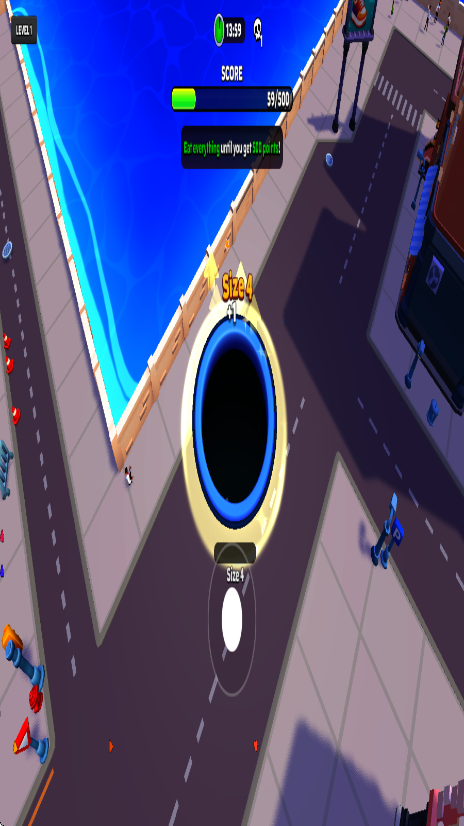 �ڶ�����ս��Ϸ���°汾���ذ�װ��Hole.io��v2.50.9 ��׿��