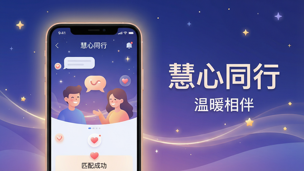 ���壺һ��������͹��ε������ֻ�����Ļ������ʾ������ͬ�С�App�����棬��������������������μ�Ӱ����΢Ц�Ի��������ǽ�������ɫ���ǿ��������Ĺ�������֣��ֻ�λ�ڻ�������ƫ���Ҳ����׼��롰����ͬ�С������롰��ů��顱���������þ��й�ͼ���Ű棺�����ִ����Ŀ����������С������Ԫ�ؼ�����򡣷�񣺱�ƽ�����΢���ɫ�������ܰ�������罻�����С�ϸ�ڣ��ֻ���Ļ����ʾ�Ի����ݡ�����ͼ���ƥ��ɹ���ʾ���������΢С�ǳ���׺�����ʣ�4K���壬�ɾ����޶���Ԫ�ء�