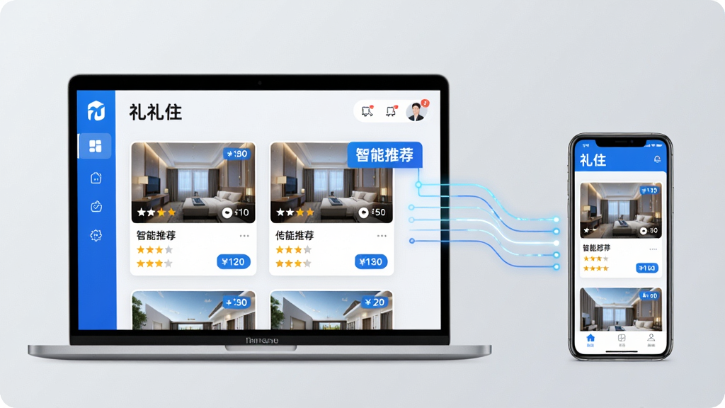 ���壺�ʼǱ��������ֻ�����չʾ����ס��App�������Ƽ����ܣ���Ļ����ʾ���Ի��Ƶ��Ƽ��б���ÿ�ſ�Ƭ�����Ƶ�ͼƬ�����ơ����֡��۸��ǩ���Ա��С������Ƽ������������֣�������Ļλ�ڻ�����࣬�ֻ�λ���Ҳ࣬�м��������������������ӣ��������ܷ������Ű棺����ƽ�⣬����Ϊǳ��ɫ���Ƽ���ʮ�㡣��񣺿Ƽ���Լ���������ɫ��ͻ���������ܡ�ϸ�ڣ���Ļ���������ɼ��������������з���Ч�������ʣ����壬�ɾ����޶���Ԫ�ء�