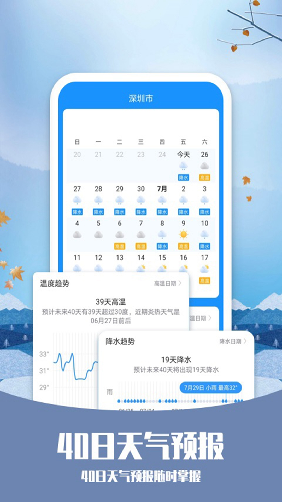 365天气预报5.0 精准天气预警