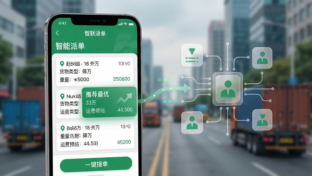 ���壺�ֻ���Ļ��д����ʾ���������ˡ�APP�Ķ����б�ҳ�棬�����С������ɵ����������б����ж����Դ��Ƭ������һ�ſ�Ƭ���������Ϊ���Ƽ����š������֣��ֻ�����ƫ���Ҳ��а�͸�����㷨ʾ��ͼ�Σ�����������Ȩ��ͼ�꣬����Ϊģ���ĳ��л��˳������Ű棺�ֻ���Ļ���������ɶ���������Ƭ���ԣ��㷨ͼ�λ����ֻ���Χ����񣺱�ƽ������������񣬽���ɾ��ִ�����ɫ��Ϊ��ɫ�Ͱ�ɫ��ϸ�ڣ���Ƭ����ʾ��ֹ�ص㡢�������͡��������˷�Ԥ���ȹؼ���Ϣ����Ļ�ײ��С�һ���ӵ�����ť�����ʣ�����ϸ�壬�ɾ����޶���Ԫ�ء�
