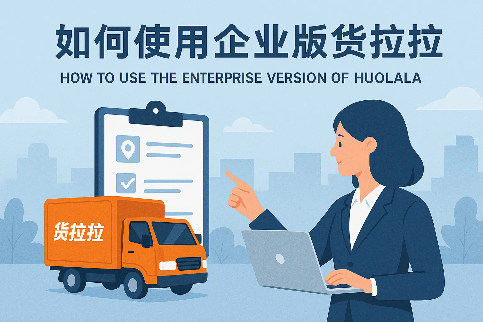 货拉拉企业版 安卓版 使用教程