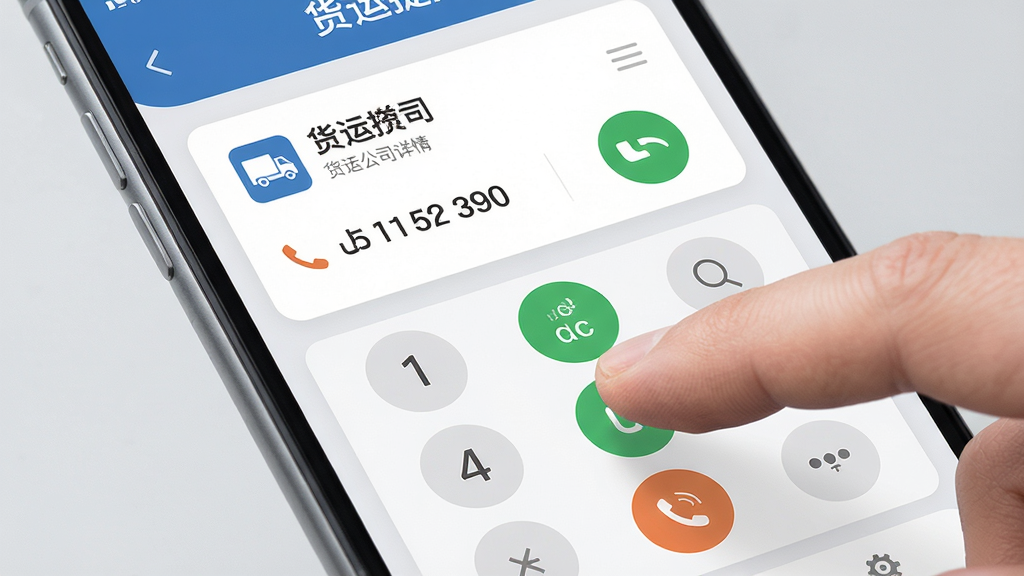 ���˽�APP������д����ָ������Ű�ť���ֻ���Ļ����ʾ���˹�˾���飬�����绰����Ͳ���ͼ�꣬����Ϊǳ��ɫ���������������ͻ�������ֺ������Ű�������ϸ�ڷḻ�����ʸ��壬�ɾ��޶���Ԫ��