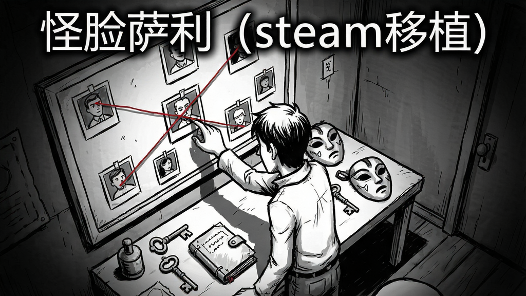 ��Ϸ�еĽ��ճ����������ڻ谵�ķ�����鿴ǽ�ϵ������壬����������Ƭ�ͺ��ߣ����Ϸ��Ÿ��ֵ��ߣ���Կ�ס��ռǱ�����ߵȣ�����ڰ��ֻ�������ϸ�壬��Ӱ���������ͼ�Ը��ӽǶ�չ�֣�ϸ�ڷḻ�����ʸɾ��޶���Ԫ�أ����ֱ�ע������������steam��ֲ�������ڻ��涥��